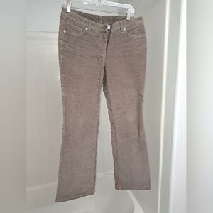 Liz Claiborne Brown Corduroy Straight Leg Jeans